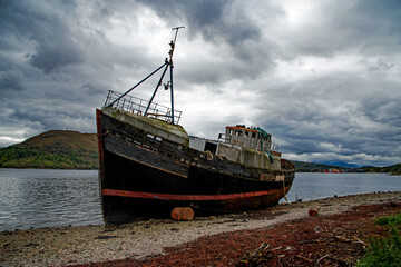 The Old fishing boat, Scotland