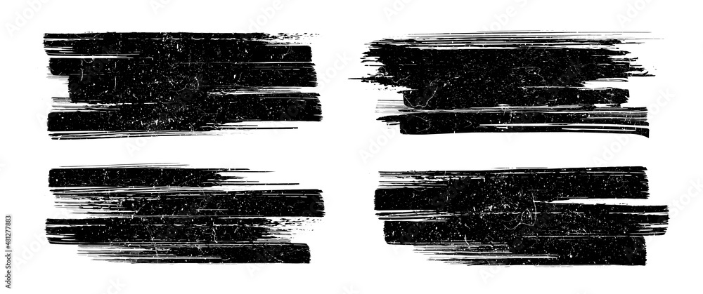Poster ink urban paint brush texture for text, backdrop, presentation. overlay distress shape. create grung