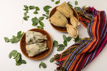 Tamalitos de Chipilín, comida típica guatemalteca