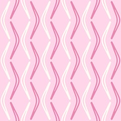 Simple striped seamless pattern - decoration for any surface.