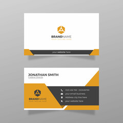Corporate business card template design