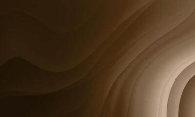 Abstract brown dark colors gradient with wave texture background.