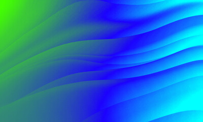 Abstract green blue colors gradient lights texture background.