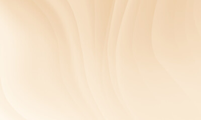Abstract white brown creamy colors gradient with wave texture background.
