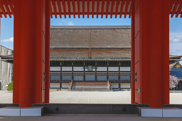 京都御所 承明門と紫宸殿
