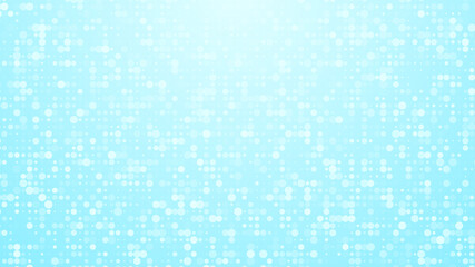 Dots halftone white blue and green color pattern gradient texture background.
