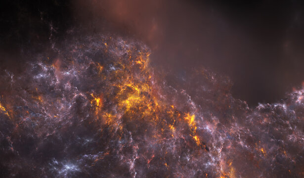 Fototapeta Burning Plasma Nebula