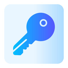 key gradient icon
