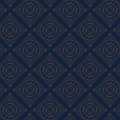 seamless pattern with elements. vector floral damask flower illustration pattern background.