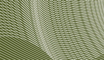 Green  Psychedelic Linear Wavy Backgrounds
