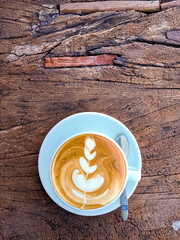 cup of coffee on table