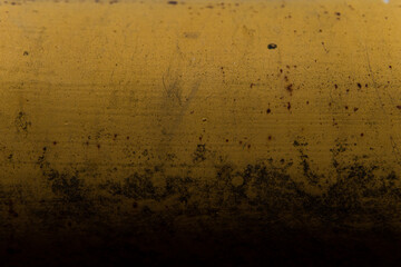 Garage corrosion on a rough striped metal wall or floor, scratches, air holes, rusty house fence,...