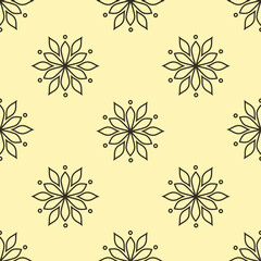 Background with white flowers. A simple vector. Background seamless texture for scrapbooking or textiles.