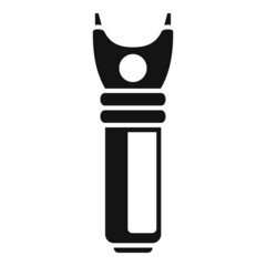 Taser electricity icon simple vector. Gun stun