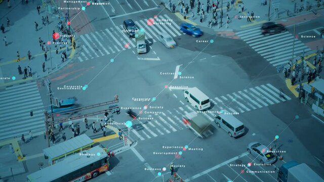 Modern city and marketing concept.