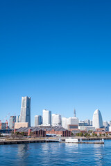 Obraz premium 神奈川県横浜市のみなとみらい21