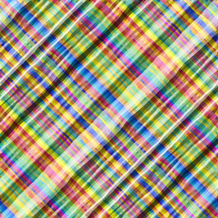 Abstract seamless pattern. Futuristic blur plaid.