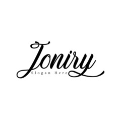 Modern calligraphy text. Vector hand-drawn illustration black and white