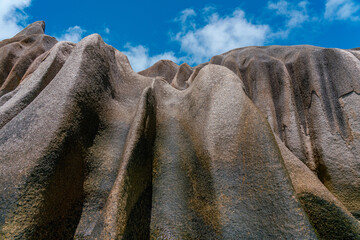 Seychelles La Digue Granite Rocks