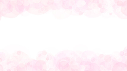 A cute and beautiful frame background with round light