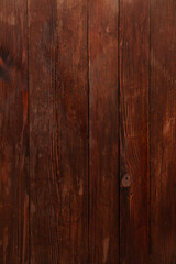 Vintage brown wood background texture. Old painted wood wall