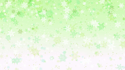 Fantastic background with snow