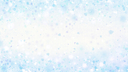 Fluffy glitter snow background
