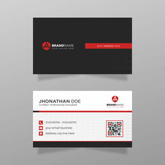 Modern Clean and Simple Business Card Design Template.