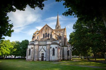 Church of Sainte-Eugénie in Pontonx-sur-l'Adour in France