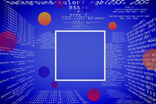 Visual Basic Coding Blue Screen Imagens de