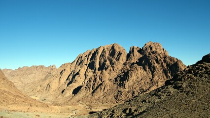 Sinai Desert and mountains