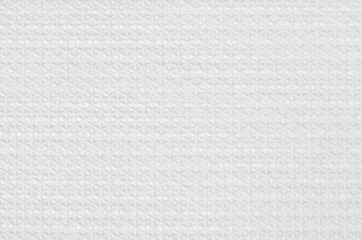 White rubber texture background with seamless pattern.