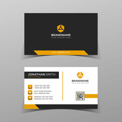 Creative and professional business card design.