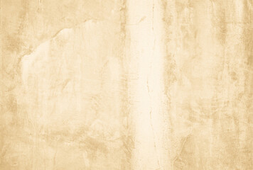 Cream concreted wall for interiors or outdoor exposed surface polished concrete. Cement have sand and stone of tone vintage