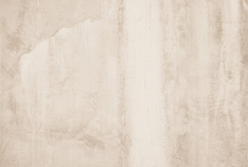 Cream concreted wall for interiors or outdoor exposed surface polished concrete. Cement have sand and stone of tone vintage design texture .
