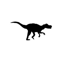 Dinosaur prehistoric animal icon design template vector