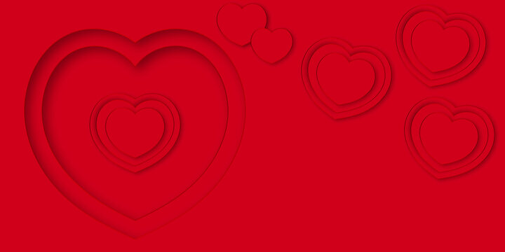 Valentines day background with heart pattern and happy valentines day text space . Vector illustration. Wallpaper, flyers, invitation, posters, brochure, banners. Women's Day, 3d illustration.