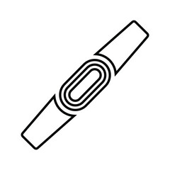Bracelet, gadgets line icon. Outline vector.