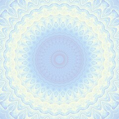 Abstract round ornamental mandala