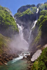 立山 称名滝　新緑の季節