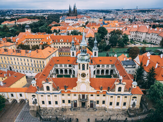 Fototapeta na wymiar The Prague pilgrim place Loreta, Czech Republic