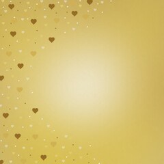 golden hearts background.