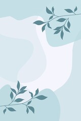 Illustration of an aesthetic background vector design suitable for any purpose related to the cover or background