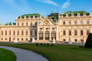 Fototapeta premium Upper Belvedere palace in Vienna, Austria