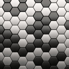 abstract background with hexagons