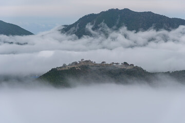 竹田城跡と雲海