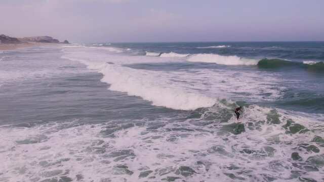 Surferboy at a beach in Portugal