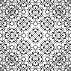 Geometric seamless pattern, ornament, fashion print, vector decorative texture.
