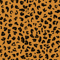 Fototapeta na wymiar Pattern of cheetah, leopard, tiger. Vector. wild animals. Pattern for fabric.