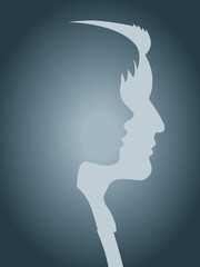 gender man woman icon